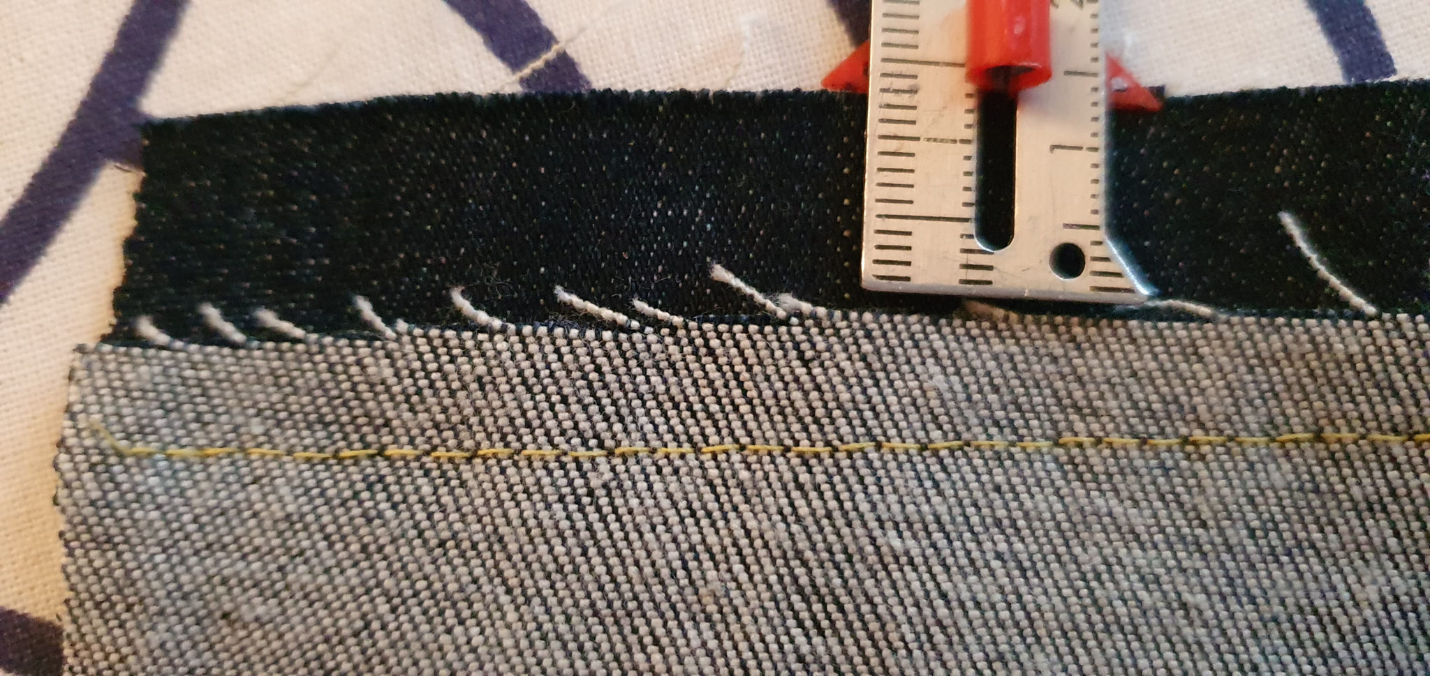 Les coutures utilisées dans la confection d’un jeans – Les Ateliers de